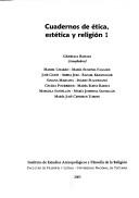 Cover of: Cuadernos de ética, estética y religión 1