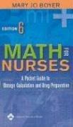Cover of: Math for Nurses by Mary Jo Boyer