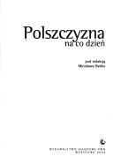 Cover of: Polszczyzna na co dzień by pod redakcją Mirosława Bańko.