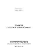 Cover of: Timotes by Cándida Duque