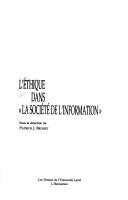 Cover of: L' éthique dans "la société de l'information"