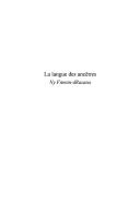 Cover of: La langue des ancêtres = Ny fitenin-drazana by Pierre R. Simon