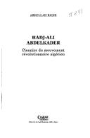 Hadj-Ali Abdelkader by Abdellah Righi
