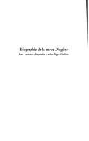 Cover of: Biographie de la revue Diogène by Lionel Moutot