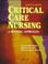 Cover of: Critical care nursing