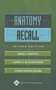 Cover of: Anatomy Recall Second Edition (Recall)