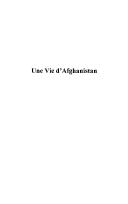 Cover of: Une vie d'Afghanistan by Zalmai Haquani