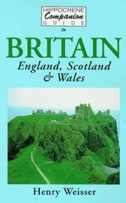 Cover of: Hippocrene companion guide to Britain: England, Scotland & Wales