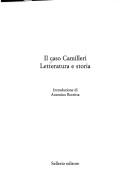 Cover of: Il caso Camilleri: letteratura e storia