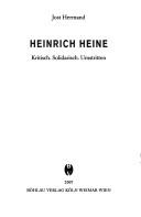 Cover of: Heinrich Heine: kritisch, solidarisch, umstritten
