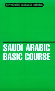 Cover of: Saudi Arabic Basic Course (Hippocrene Language Studies)