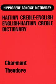 Cover of: Hippocrene Concise Dictionary by Theodore Charmant