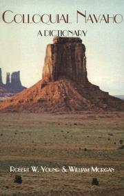 Cover of: Colloquial Navajo: A Dictionary