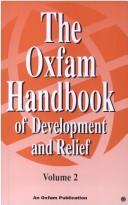 Cover of: The Oxfam handbook of development and relief