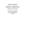 Cover of: Anna Amalia: Herzogin von Weimar
