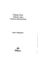 Cover of: Narciso y Eco: tradición clásica y literatura latinoamericana