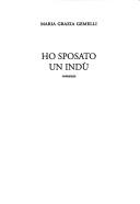 Cover of: Ho sposato un indù by Maria Grazia Gemelli