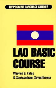 Lao basic course by Warren Yates, Souksomboun Sayasithsena