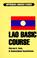 Cover of: Lao Basic Course (Hippocrene Language Studies)