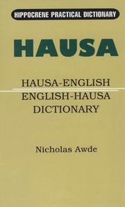 Cover of: Hausa-English/English-Hausa dictionary