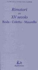 Cover of: Rimatori del XV secolo: Roda, Coletta, Maurello
