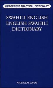 Swahili-English, English-Swahili Practical Dictionary (Hippocrene Practical Dictionary) by Nicholas Awde