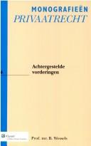 Cover of: Achtergestelde vorderingen