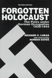 Cover of: The forgotten Holocaust by Richard C. Lukas