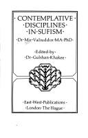 Cover of: Contemplative Disciplines in Sufism