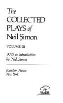 Cover of: The collected plays of Neil Simon, volume II