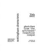 Cover of: Sketches from the Actresses' Franchise League