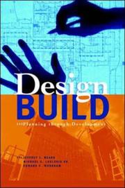Cover of: Design-Build: Planning Through Development