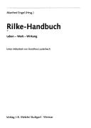 Cover of: Rilke-Handbuch by Manfred Engel (Hrsg.) ; unter mitarbeit von Dorothea Lauterbach.