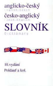 Cover of: Anglicko-Cesky Cesko-Anglicky Dictionary