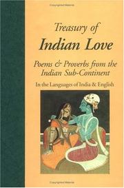 Cover of: Hippocrene Treasury of Indian Love Poems, Quotations & Proverbs by Nicholas Ande, Nicholas Ande