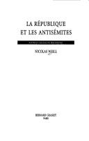 Cover of: La République et les antisémites