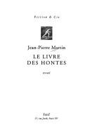 Cover of: Le livre des hontes: essai