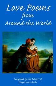 Cover of: Love Poems from Around the World (Proverbs and Love Poetry) by Hippocrene Books