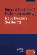 Cover of: Neue Theorien des Rechts