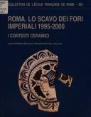 Cover of: Roma, lo scavo dei fori imperiali, 1995-2000: i contesti ceramici