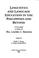 Cover of: Linguistics and language education in the Philippines and beyond