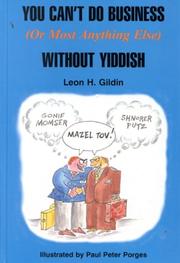 Cover of: You can't do business (or most anything else) without Yiddish