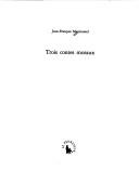 Cover of: Trois contes moraux by Jean François Marmontel