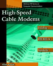 Cover of: High speed cable modems by Albert A. Azzam