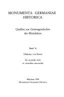 Cover of: Cavendis vitiis et virtutibus exercendis by Hincmar Archbishop of Reims