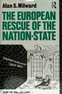 Cover of: The European rescue of the nation-state