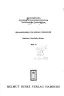 Cover of: Non-verbale Kommunikation: Ansa□tze zur Beobachtung u. Analyse der aussersprachlichen. Aspekte von Interaktionsverhalten.