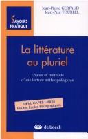 La littérature au pluriel by Jean-Pierre Gerfaud