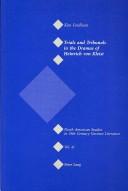 Cover of: Trials and tribunals in the dramas of Heinrich von Kleist