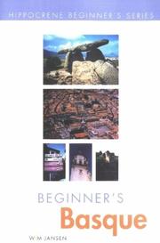 Cover of: Beginner's Basque by Wim Jansen